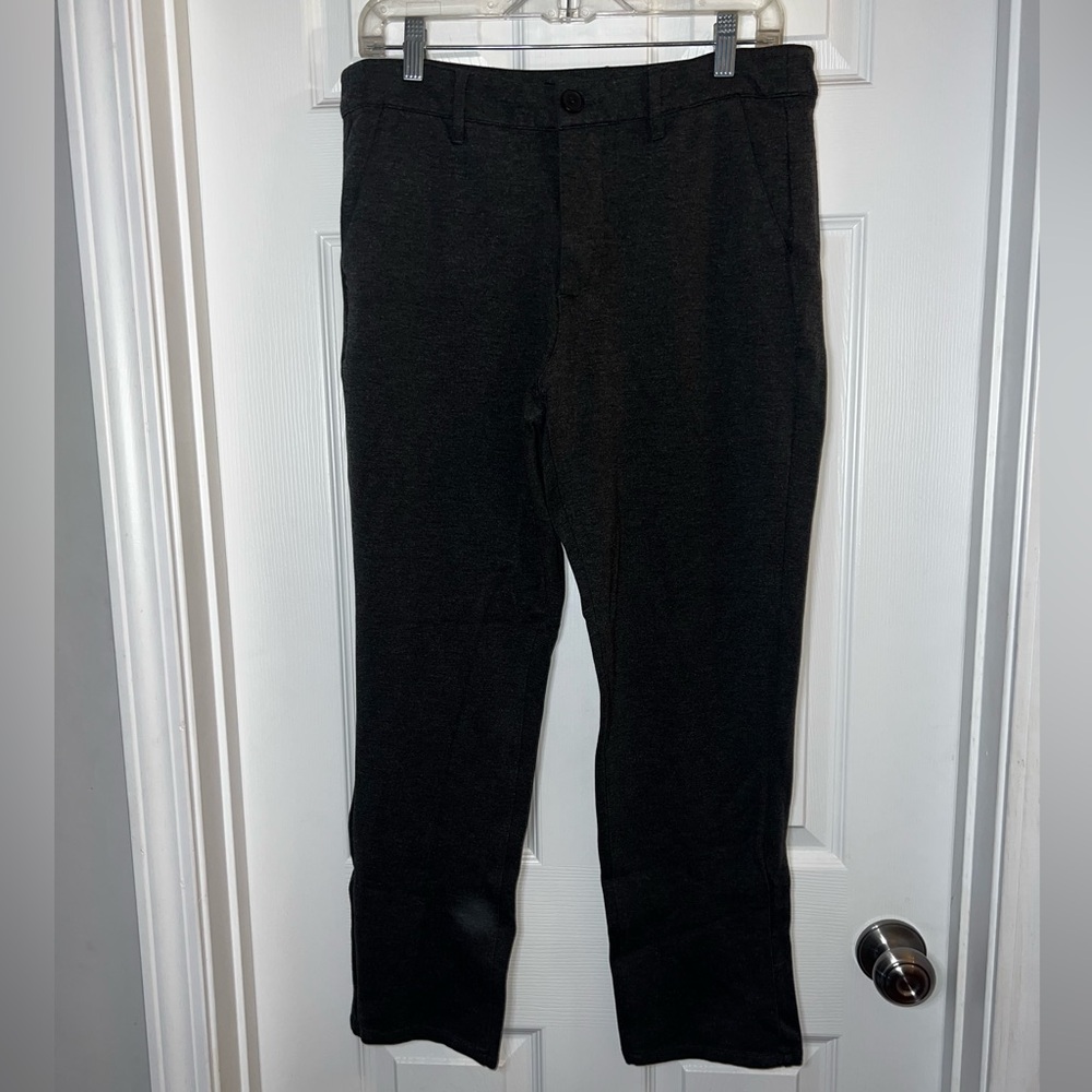 Dstrct & Row Men’s Dress Pants – Dark Gray